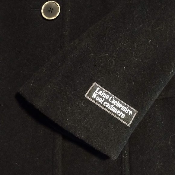 MAKSA Wool Cashmere Coat NWOT Sz. 14 - Picture 8 of 9